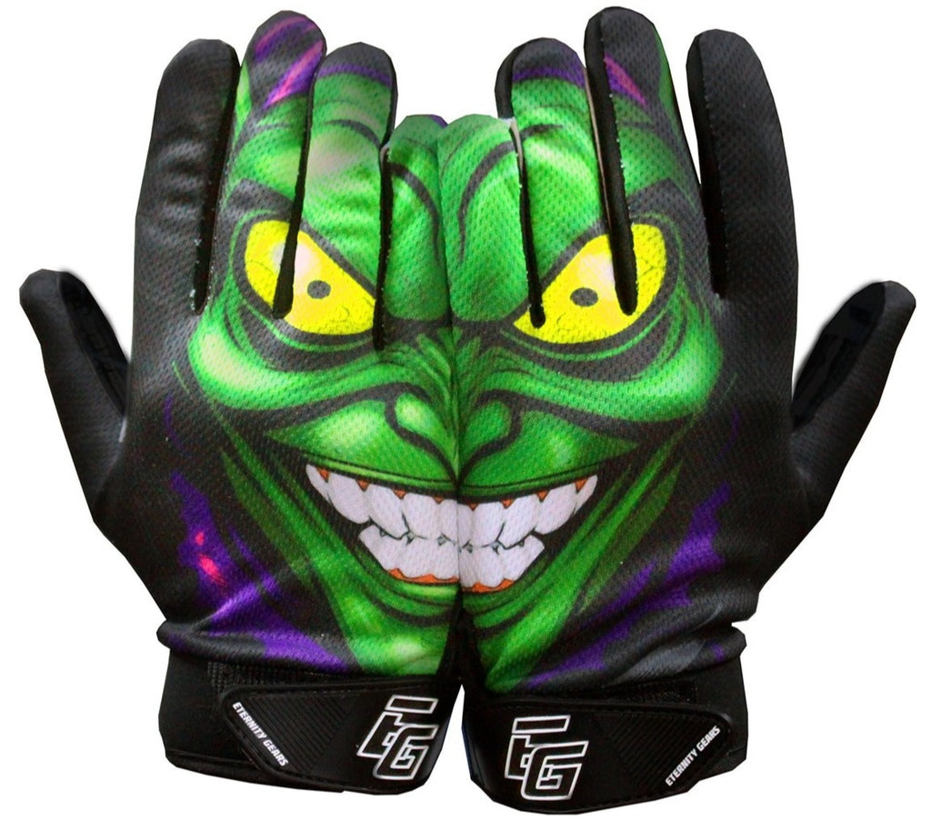 Grav8y Green Goblin Football Gloves